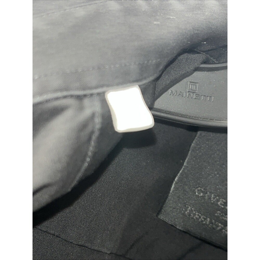 GIVENCHY x TIFFANY & CO MEN black COTTON Placket Front SHIRT Size 45 / XXL - Picture 9 of 10